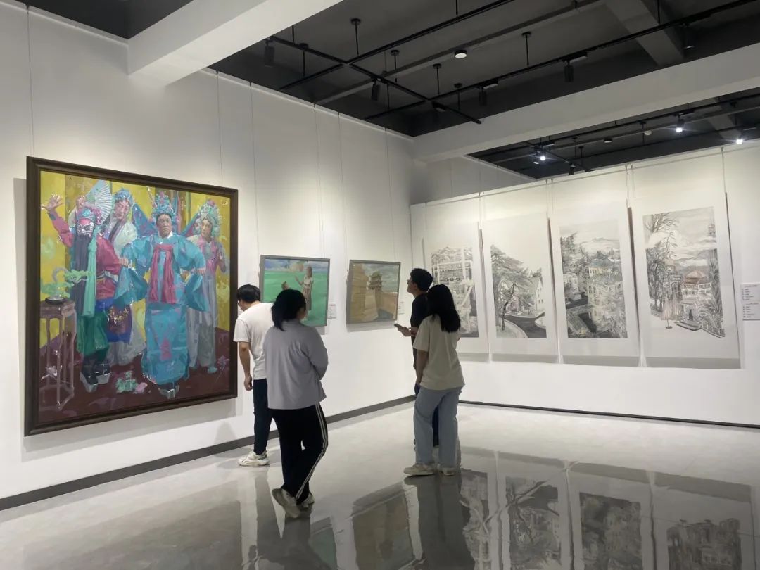 茉莉花开·与人民同行 江苏省书画院年度写生创作巡展走进张家港永联村